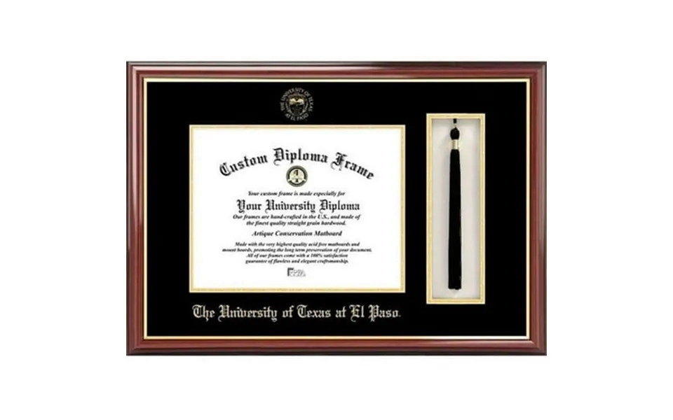University Of Texas El Paso 11 X 14 Tassel Box And Diploma Frame