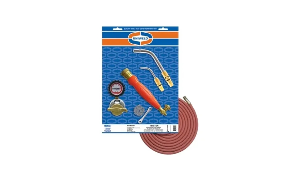 Uniweld X3bu Soldering & Brazing Twister Kit With A-3 A-11 Twister Tips