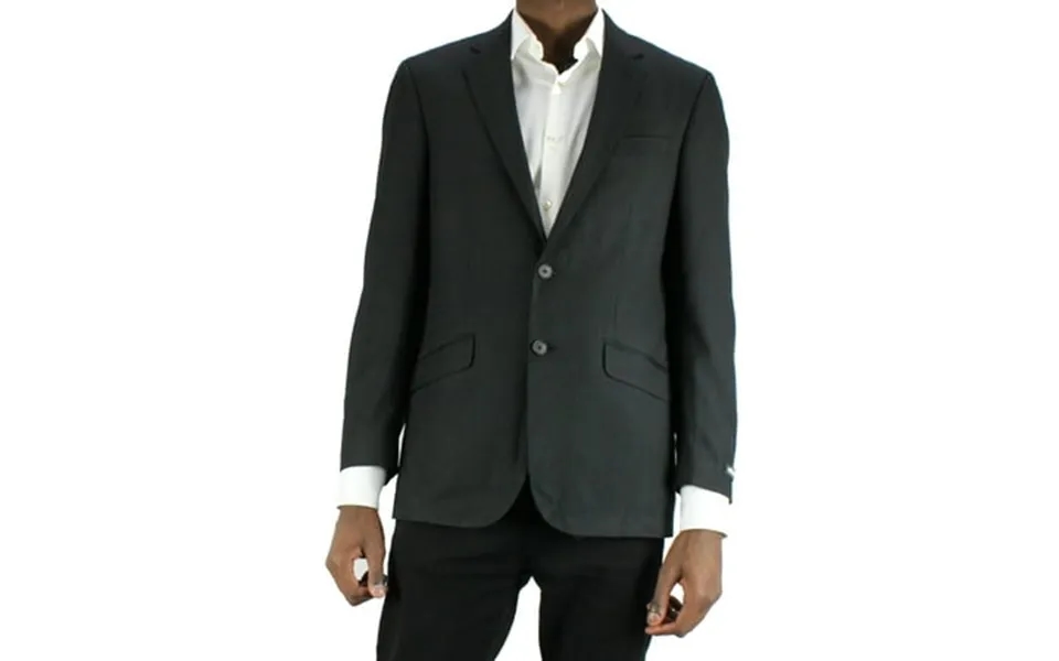 Unlisted By Kenneth Cole Black Pinstripe Slim Fit Jacket