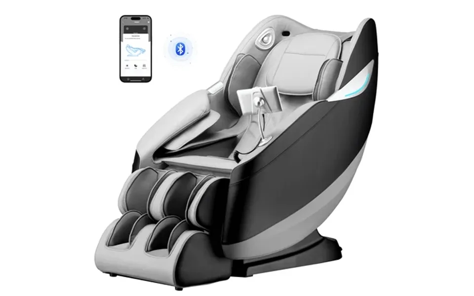Upgo 4d Massage Chair With App Control 55 Sl Track 3 Zero Gravity Modes Leather
