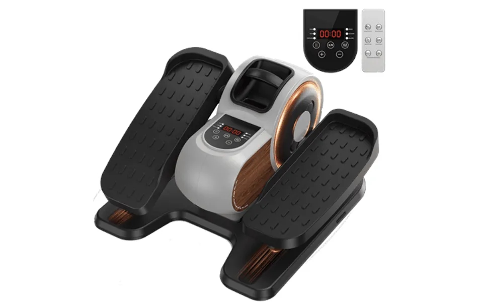 Upgo Under Desk Ellipticals Electric Elipse Leg Exerciser Fully Assembled Pedal Exerciser With Remote Control & Non-slip