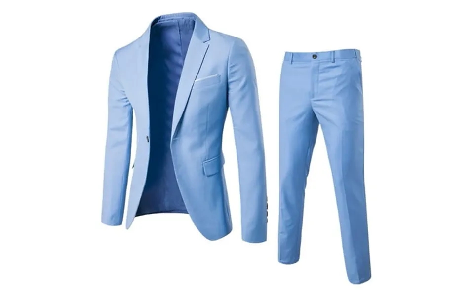 Upioiwer Men’s Suit Slim 2 Wedding Suit Piece Suit Business Wedding Suit Jacket For Men Slim Fit Party Jacket Vest & Men