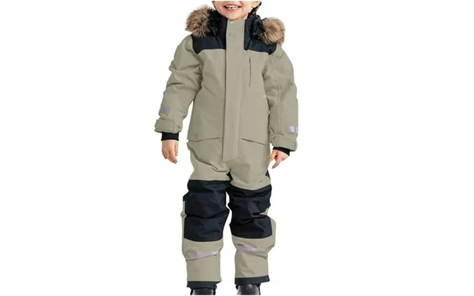 Upioiwer Snowsuit Children S Boys Ski Summer Clothes For Boys Suit Thermal Ski Overall Winter Warm Snow Overall Windproo