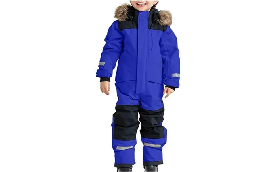 Upioiwer Snowsuit Children S Boys Ski Valentines Outfit Baby Boy Suit Thermal Ski Overall Winter Warm Snow Overall Windp