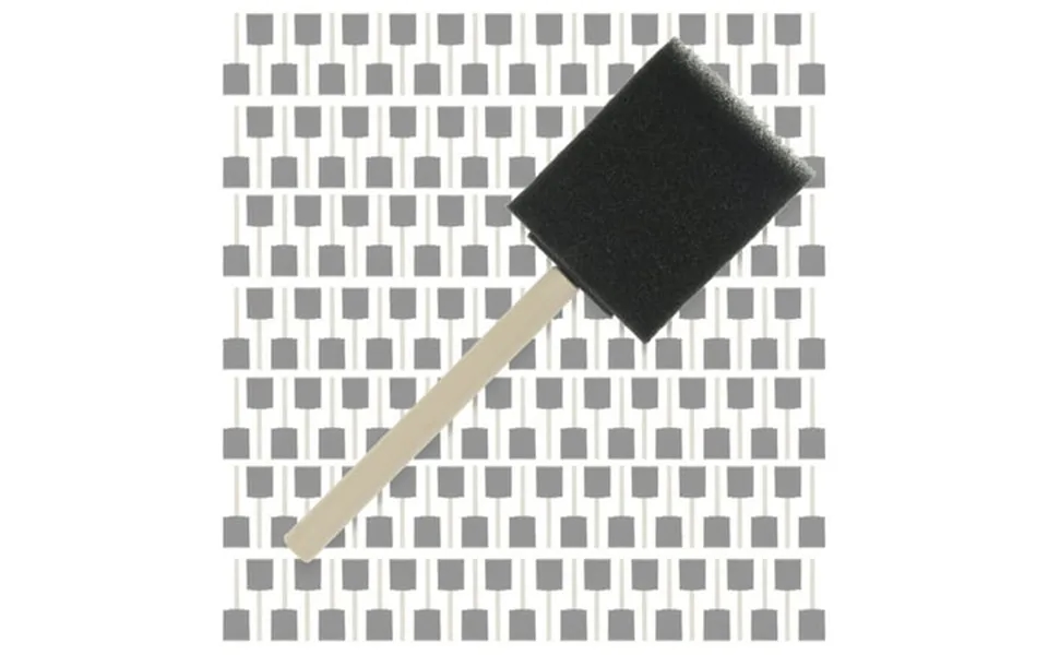 Us Art Supply 2 Inch Foam Sponge Wood Handle Paint Brush Set Full Case Of 480 Brushes - Lightweight Durable And Great