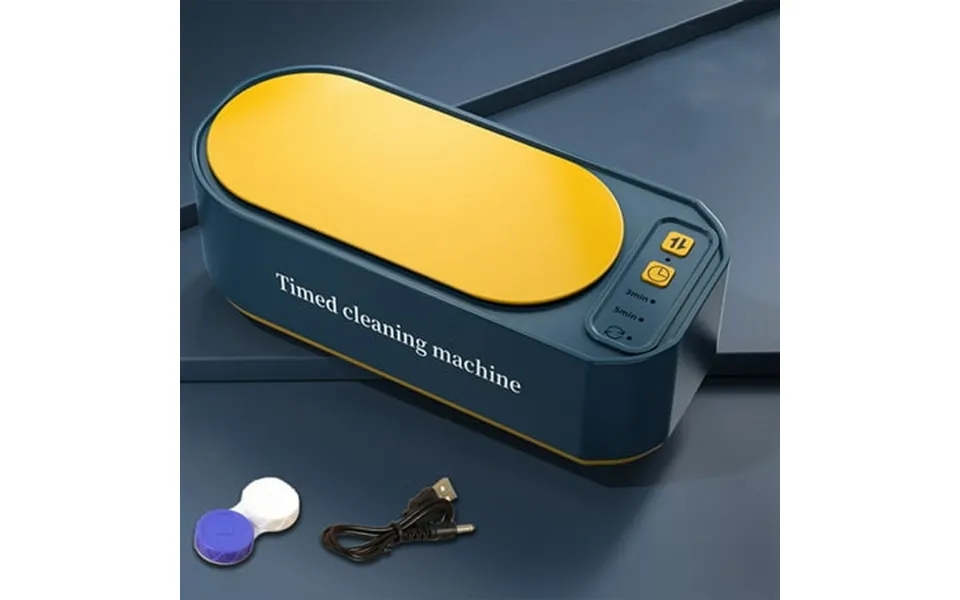 Uscallm Jewelry Cleaner 535ml Portable Eye Glass Cleaner With 3-speed Frequency 2-speed Timer Portable Household Cleanin