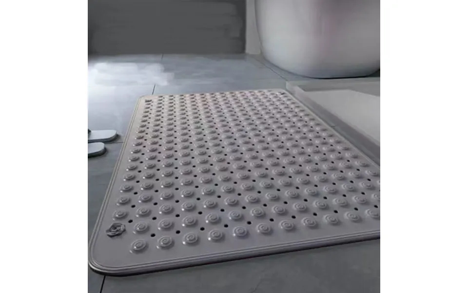 Uscallm Non-slip Bath Mat For Bathtub Shower 27.6x15.8in Non-slip Bath Mat With Suction Cup And Water Hole Removal Non-s