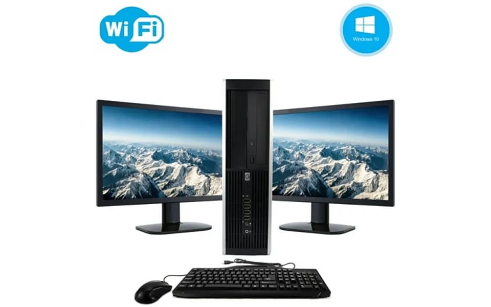 Used Fast Hp 8200 Desktop Computer Tower Pc Intel Quad-core I3 3