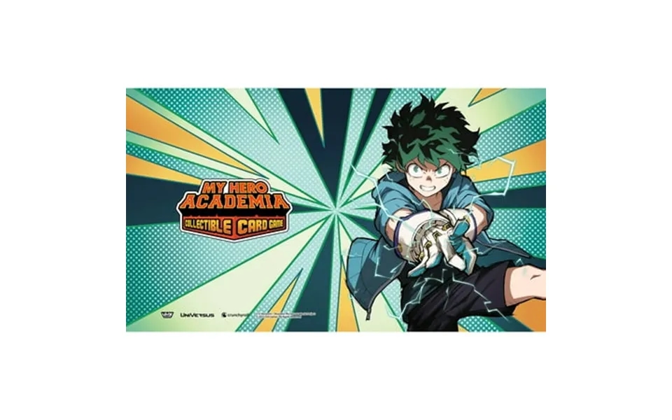 Uvs Games My Hero Academia Collectible Card Game Set 6 Jet Burn - Izuku Midoriya Playmat