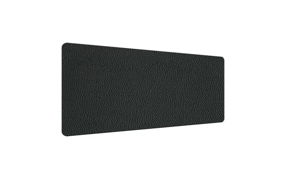 Uxcell 31 X16 Desk Mat Protector Pu Leather Dual Side Waterproof Mouse Pad Writing Mat For Office Home Black