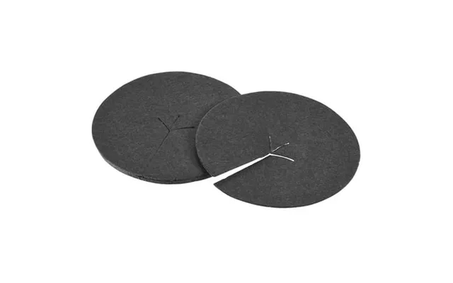 Uxcell 5.39 Round Nonwoven Tree Mulch Ring Mat Cover Plant Black 6 Pack product image