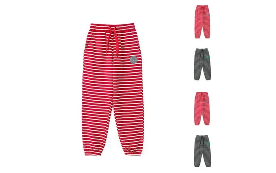 Uxgjfwu Boys Pajama Pants Kids Children Pants Girls Casual Pants Big Children Fashionable Striped Home Pants Children Pa