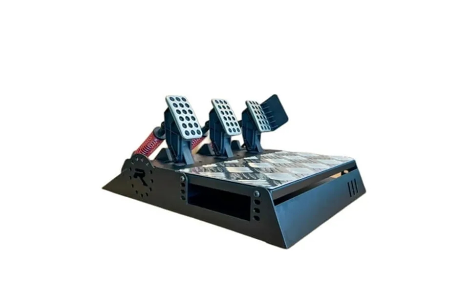 V3 Pro Metal Steel Base Adjustable Racing Gaming 3-pedals For Pc