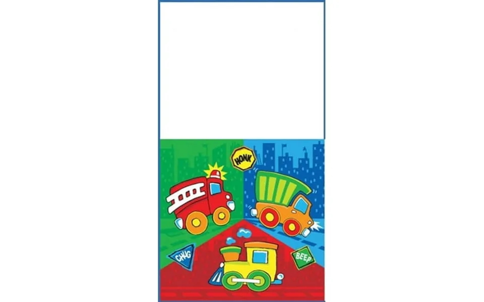 Various Plastic Tablecloth 48 X 88 Inches Multicolor