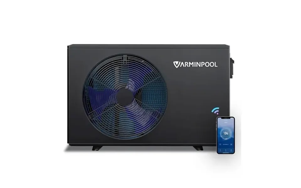 Varminpool 30 000 Btu Swimming Pool Heat Pump Inverter Electric Pool Heater For In And Above-ground Pools Up To 8 000 Ga