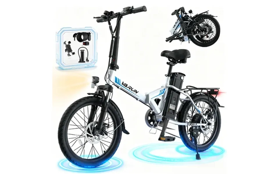 Varun Electric Bike 20 Folding Ebike For Adults Peak 750w 48v 374