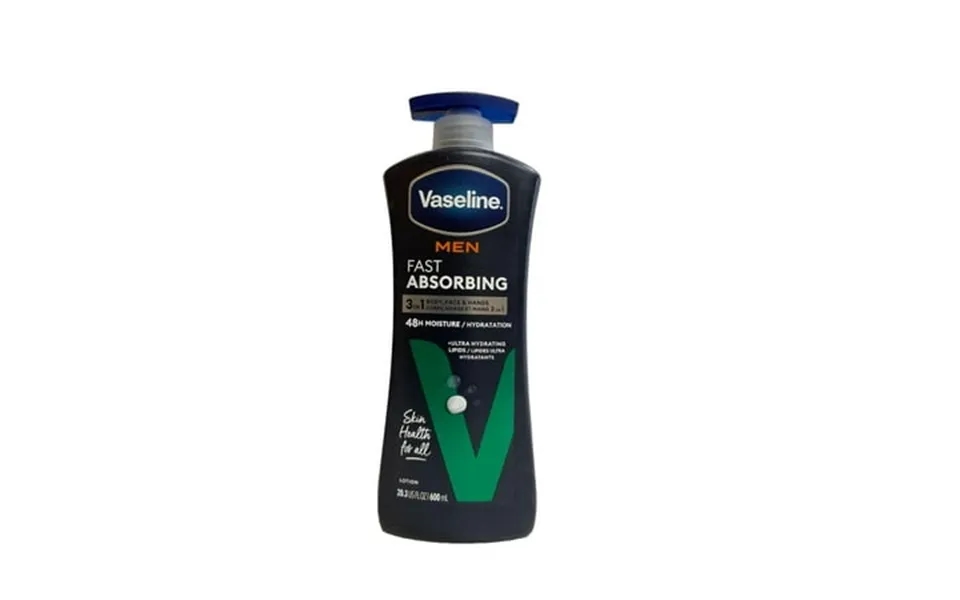 Vaseline Men Healing Moisture Dpf11 Body Lotion Fast Absorbing 20