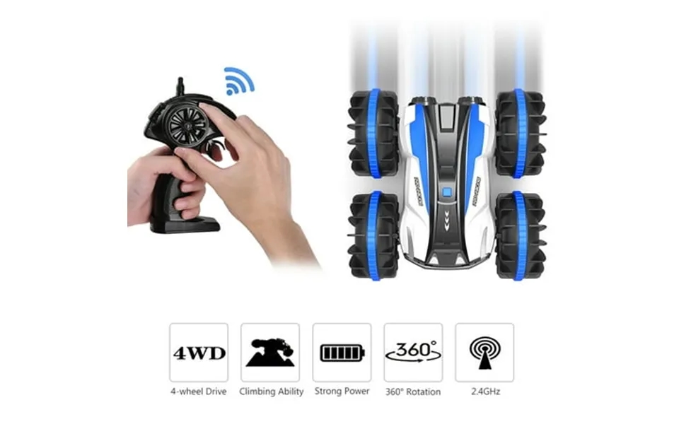 Vbiger Rc Car 1 16 Scale For Kids 2.4 Ghz 4wd Off Road Monster Truck For 5-12 Year Old Boys