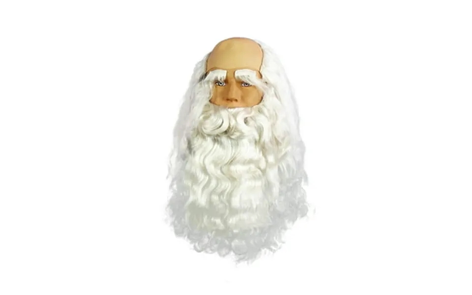 Vbnergoie Santa Claus Wig And Beard Combination Santa Claus Headgear Christmas Mask