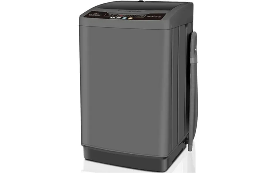 Veeboto Portable Washing Machine 17.8 Lbs Full Automatic Washing Machine 10 Programs & 8 Levels With Drain Pump For Home