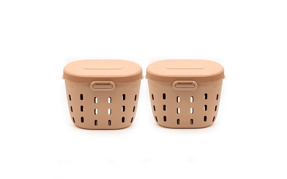 Vego Garden In-ground Worm Compost Bin Outdoor Farm 7 Gallons Bpa-free Composting System For Raised Garden Beds Tawny Br