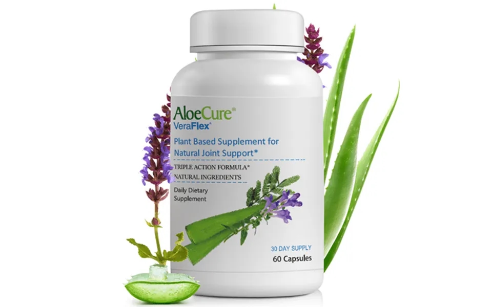 Veraflex By Aloecure Plant Based Joint Health Supplement - 60 Capsules