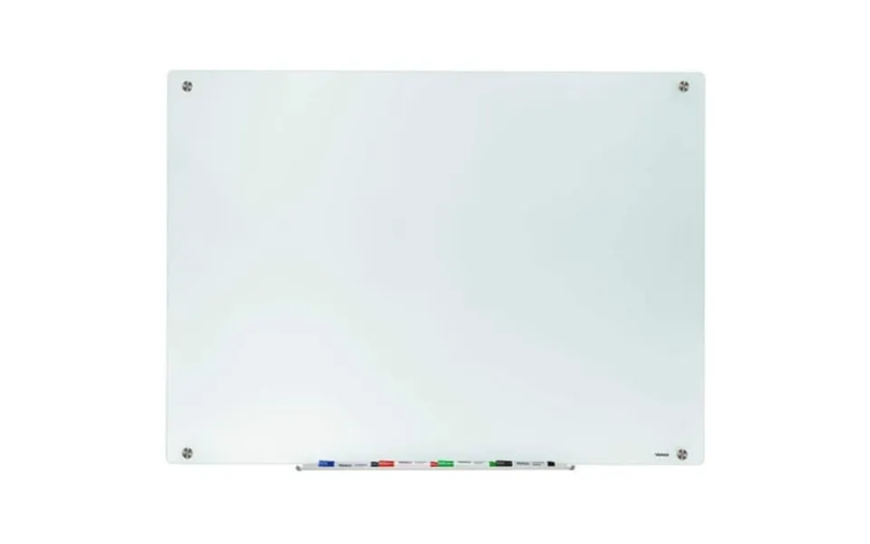 Vergo Dry Erase Frosted Glass Whiteboard Wall-mountable 48 W X 36 H