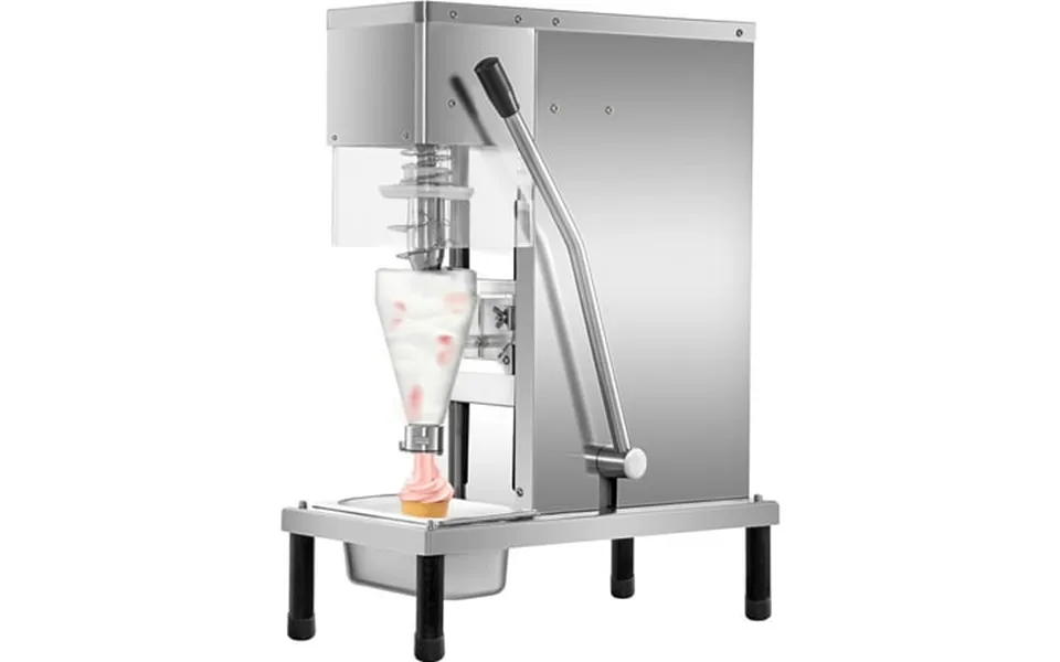 Vevor 110v Frozen Yogurt Blending Machine 750w Yogurt Milkshake Ice Cream Mixing Machine 304 Stainless Steel Constructio
