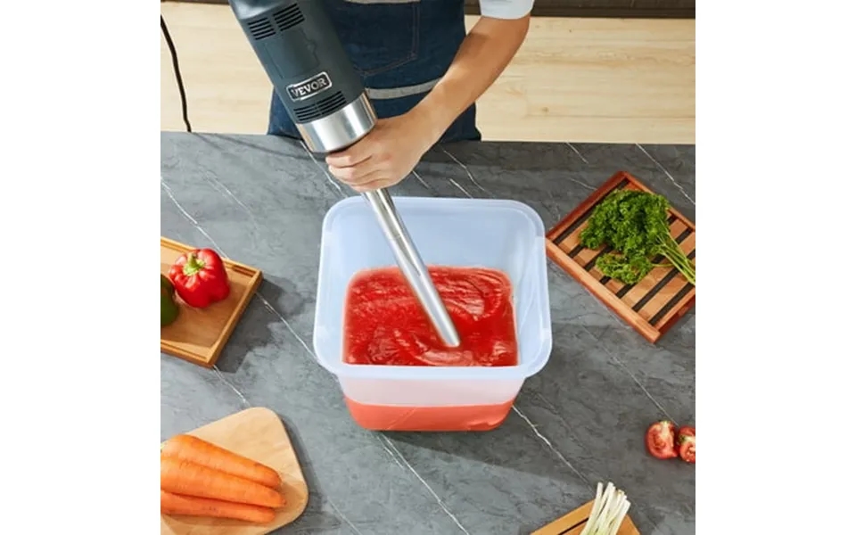 Vevor Commercial Immersion Blender 500w Power Hand Held Mixer With 19