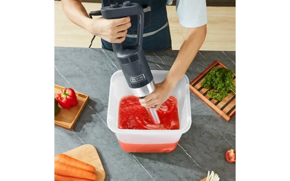 Vevor Commercial Immersion Blender Constant Speed Heavy Duty 750w Commercial Hand Mixer 304 Stainless Steel Hand Blender
