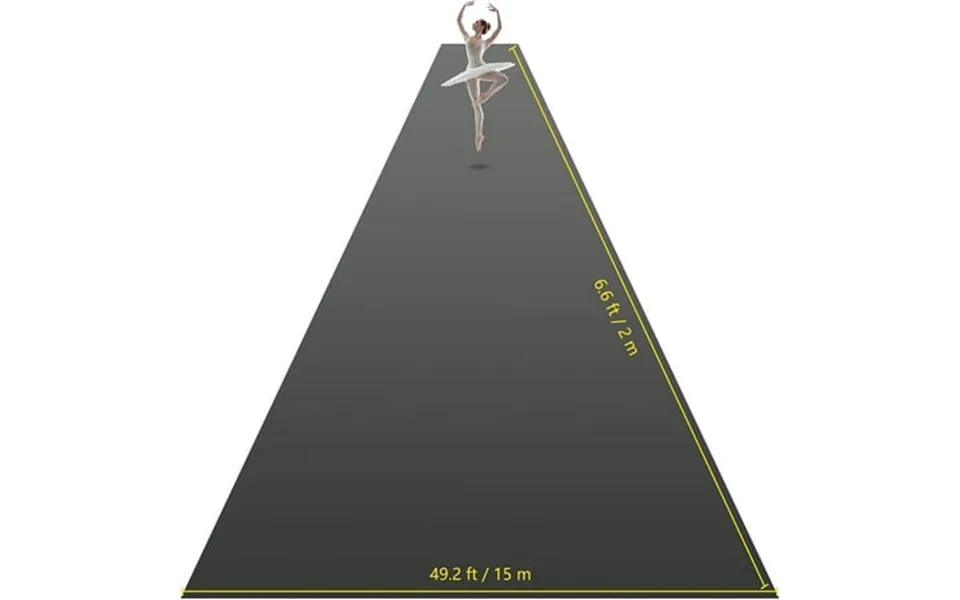 Vevor Dance Floor Roll Portable 6.6 X 49.2 Ft Practice Dance Floor 1