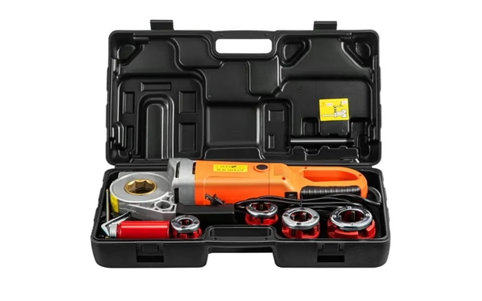 Vevor Electric Pipe Threader 2300w Pipe Threading Machine Heavy-duty Hand-held Power Drive Kit 110v Pipe Threader Machin