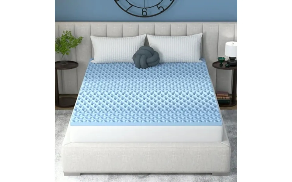 Vibe 2 Cool Pod Convoluted Gel Memory Foam Mattress Topper King