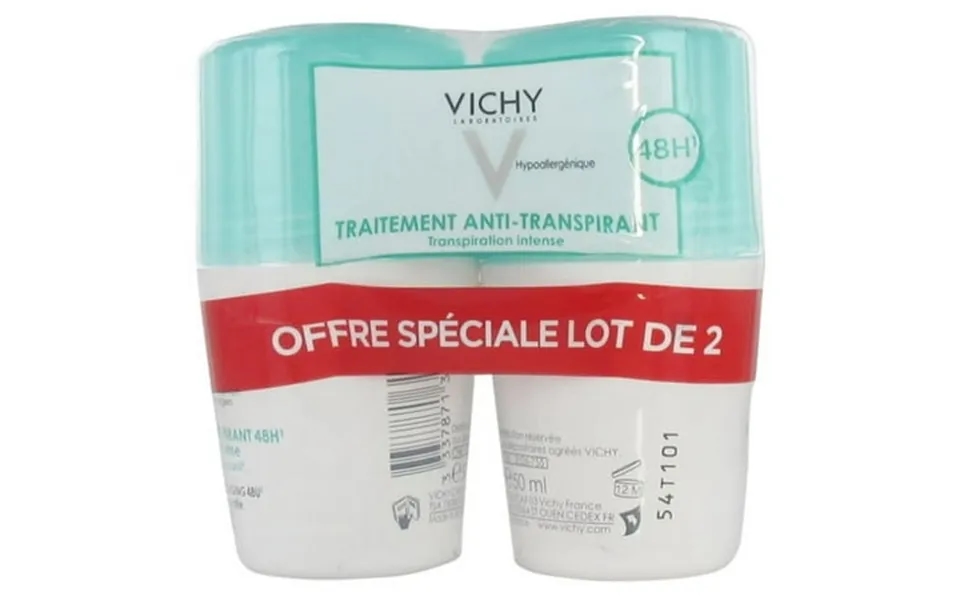 Vichy 48h Intensive Anti-perspirant Deodorant Roll-on 2 X 50ml