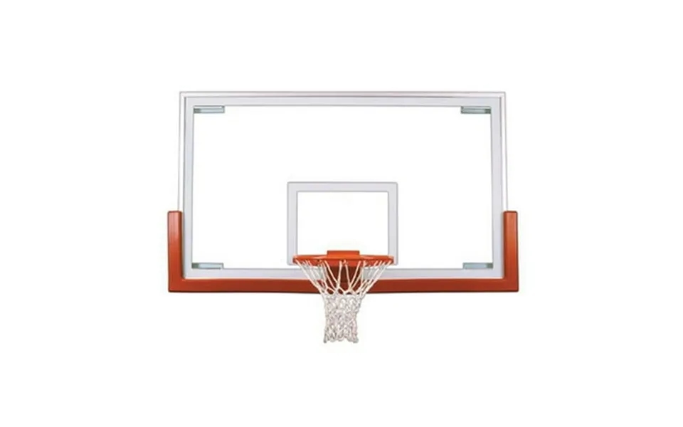 Victory Upgrade Package Steel-glass Gymnasium Backboard Rim & Pad Upgrade Package- Maroon