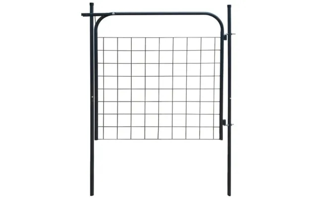 Vidaxl Garden Fence Gate 39.4 X39.4 Fencing Door Barrier Anthracite Green product image