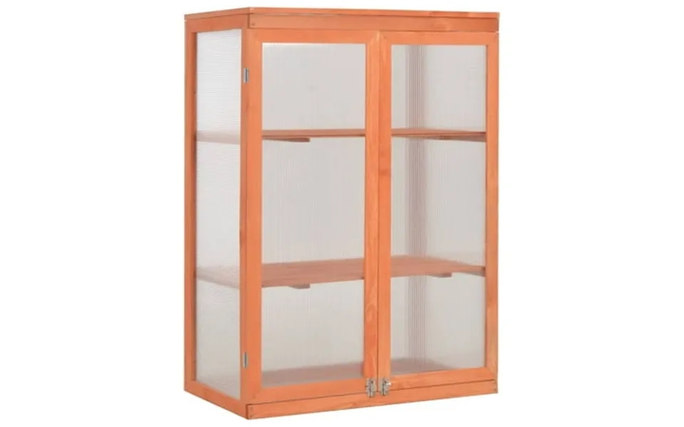 Vidaxl Greenhouse Wood 29.5 X18.5 X42.9