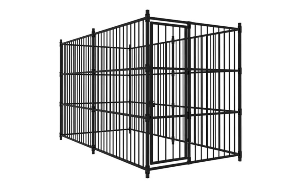 Vidaxl Outdoor Dog Kennel 118.1 X59.1 X72.8