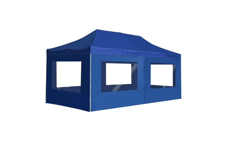 Vidaxl Party Tent Pop Up Canopy Tent Folding Patio Gazebo With Walls Aluminum