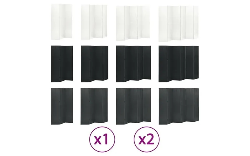 Vidaxl Room Divider Freestanding Privacy Screen For Room Separation Steel