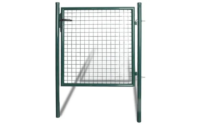 Vidaxl Single Door Fence Gate Powder-coated Steel product image