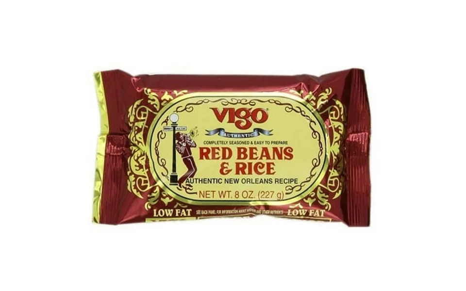 Vigo Red Beans And Rice 8 Ounce Pouches Pack Of 12