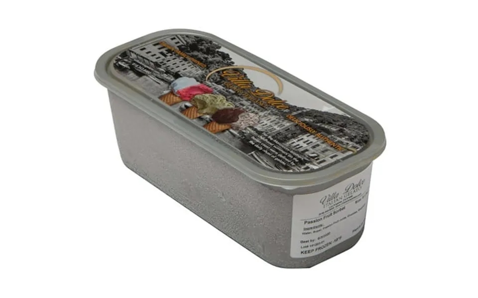 Villa Dolce Passion Fruit Sorbetto 5 Liter -- 1 Each