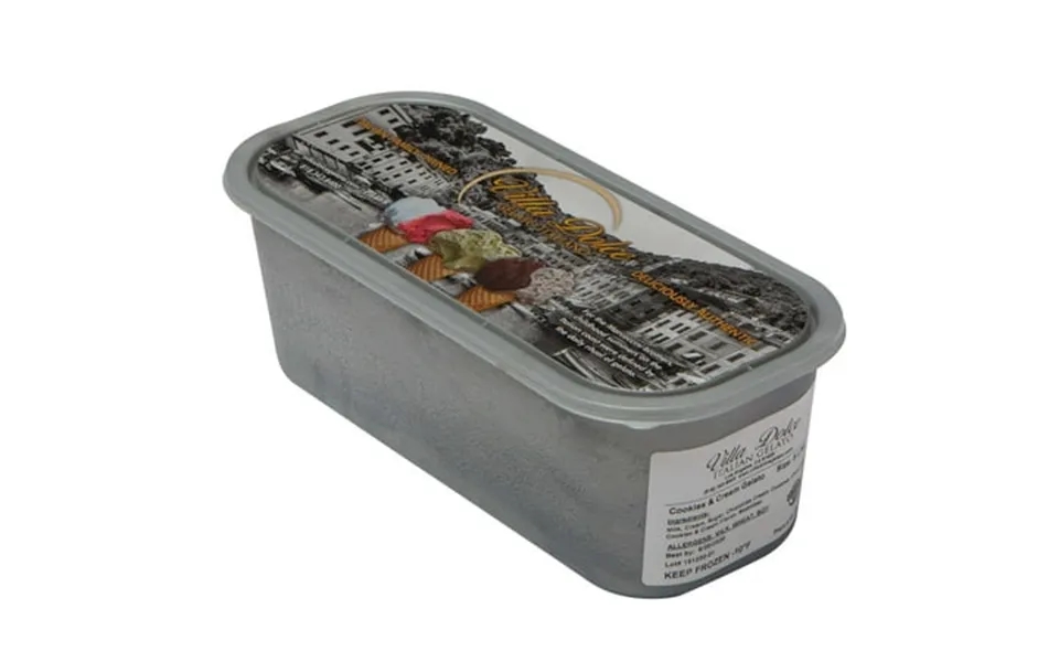 Villa Dolce Traditional Cookies And Cream Gelato 5 Liter -- 1 Each