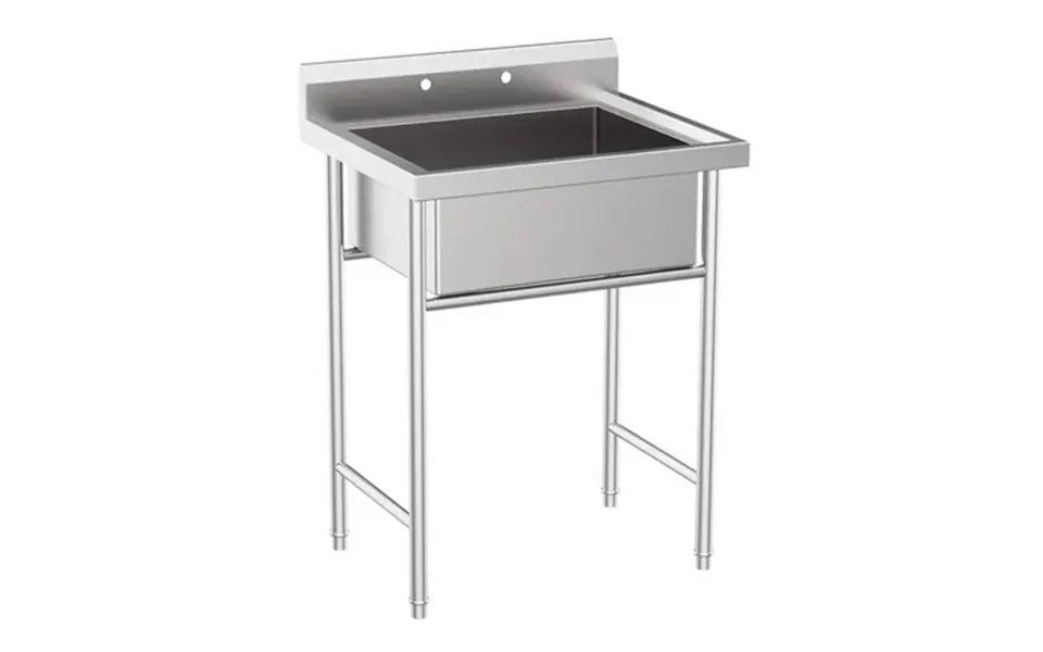 Vingli Ktaxon Freestanding 30 Stainless Steel Sink Silver