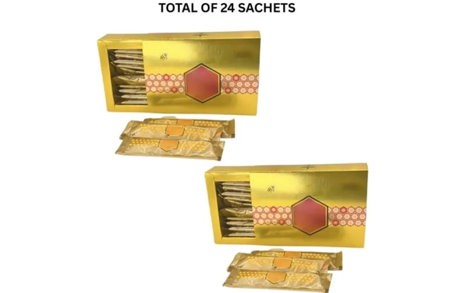 Vip Strong Honey Royal Sachets 20g Each 24 Sachets 2 Boxes 12 Each