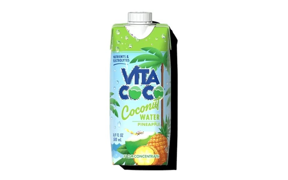 Vita Coco Coconut Water Nutrients & Electrolytes Rich Pineapple 16