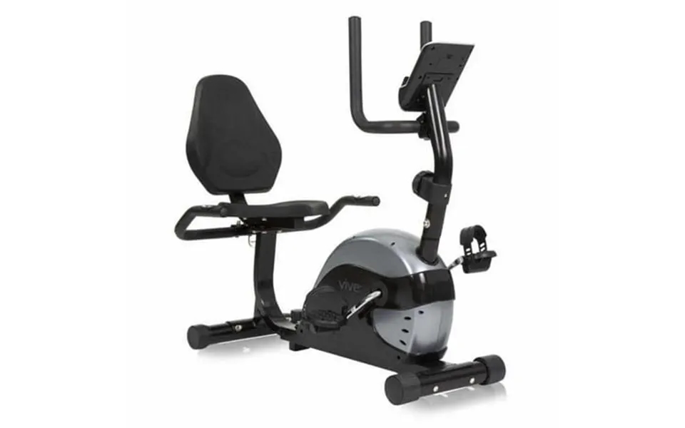 Vive Recumbent Bike Comfortable Indoor Cycling Machine For Cardio And Rehab