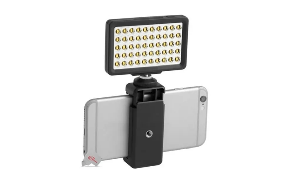 Vivitar Super Powerful Smartphone 50 Led Video Light For Podcasting Vlogging And Videoconferencing