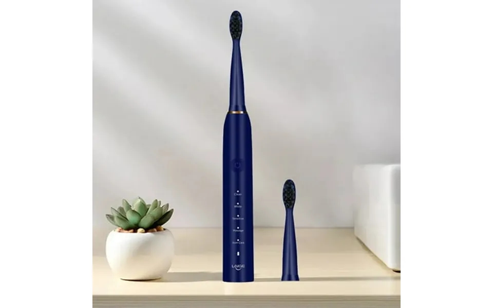 Vkntasuo Adult Electric Toothbrush For Adults Electric Toothbrush Clearance 2 Pc Toothbrush Heads Family Dark Blue Plast